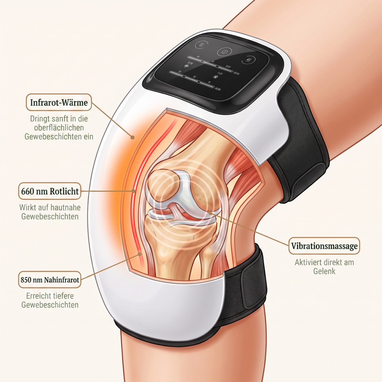 Knie Therapie Massagegerät